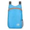 Sky Blue with orange