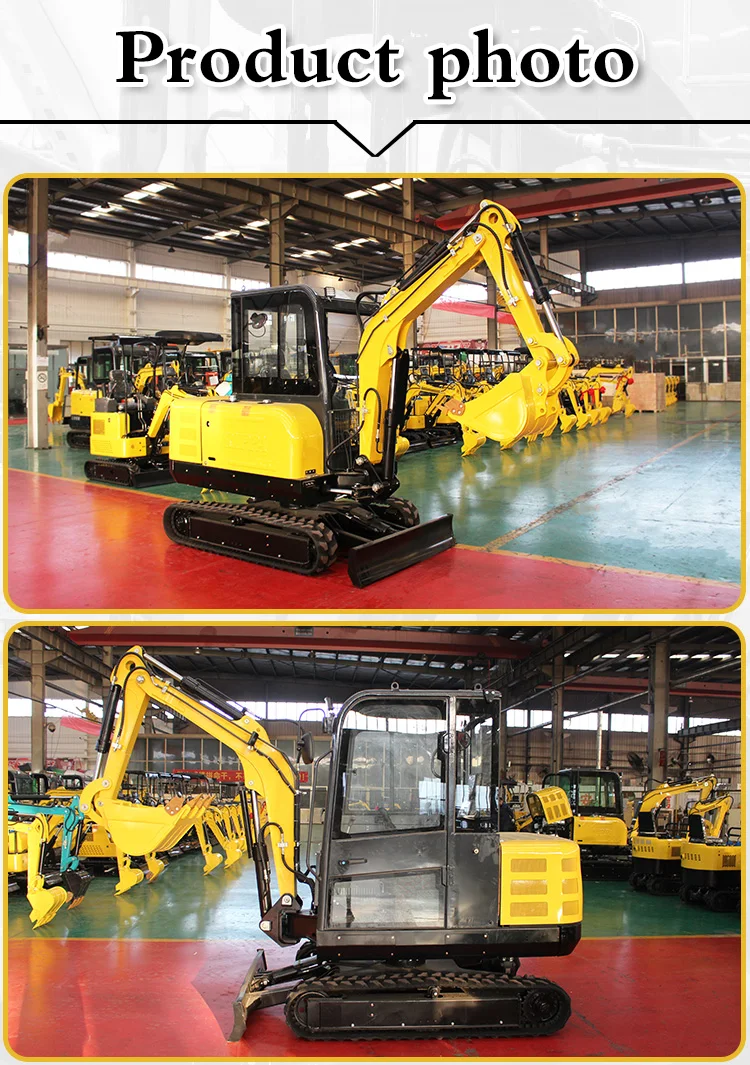 Rippa Mini Excavators Machine 3t 4t 5t 4 5 Ton Small Crawler Bagger ...
