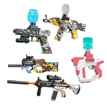 2021 M416 P90 AKM47 Outdoor Toy Electric Gel Water Ball Gun Water Gel Beads Blaster Gun For Fun
