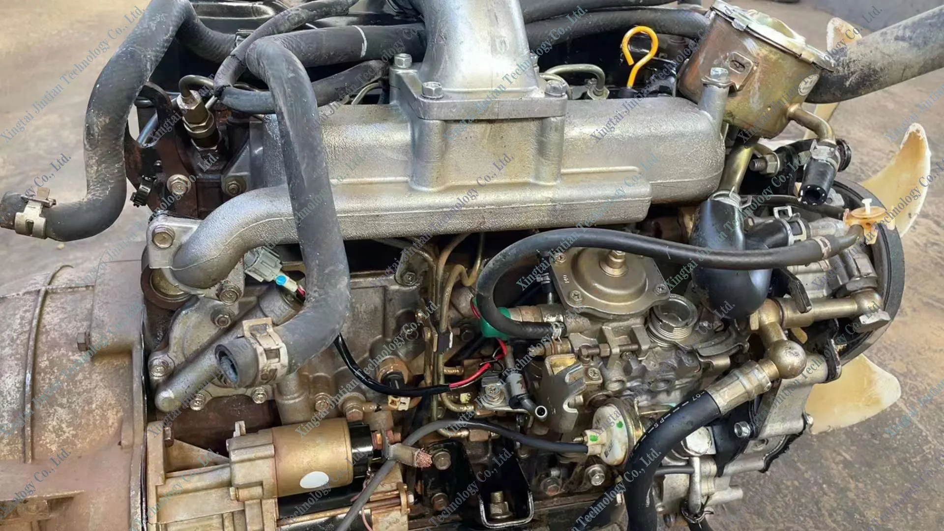 High Performance QD32 Turbo Engine and 4wd Gearbox with Low Mileage for Pickup