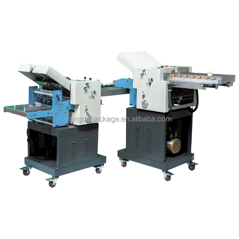 Automatic Paper Sheet Paper Folding Machine Leaflet Folding Machine Panel Accordion Fold Half Cross Z Fold