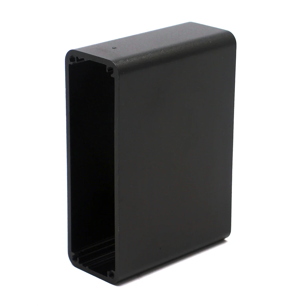 84x28 Mm Hot Selling Aluminum Extrusion Box With Plastic End Plate Aluminum Amplifier Enclosure