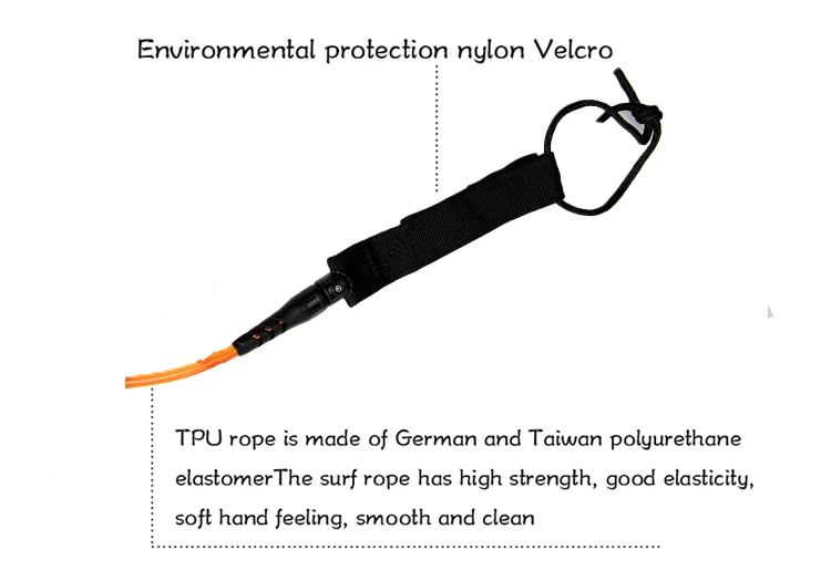 All Size Pro Oem Surf Waist Leash 7mm 9ft 10ft Surfboard Leash Buy