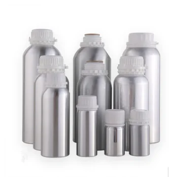 Cosmetic Aluminum Bottle 100m 200ml 250ml 500ml 1000ml Empty Aluminum Bottle Container Essential Oil Bottle