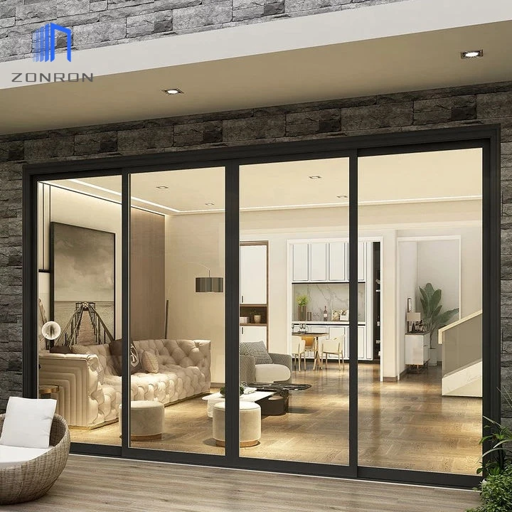 Stunning Simple Minimalist Interior Design With Sliding Doors image