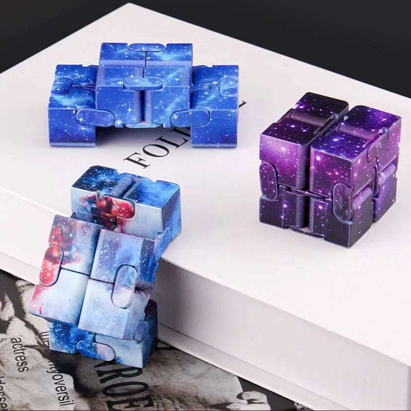HORREX Cubo Mágico 2 En 1 Con Forma De Estrella Y Animales, Puzzle Antiestrés Portátil De PVC Para Niños Y Adultos, Regalo Creativo Para Desconectar Y Estimular La Mente