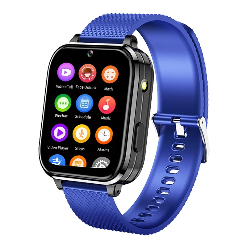 1.7 Inch Large Screen WeChat QQ Chat Video Calling GPS Positioning Payment Sos IP67 Waterproof T36 Smart Watches Factory