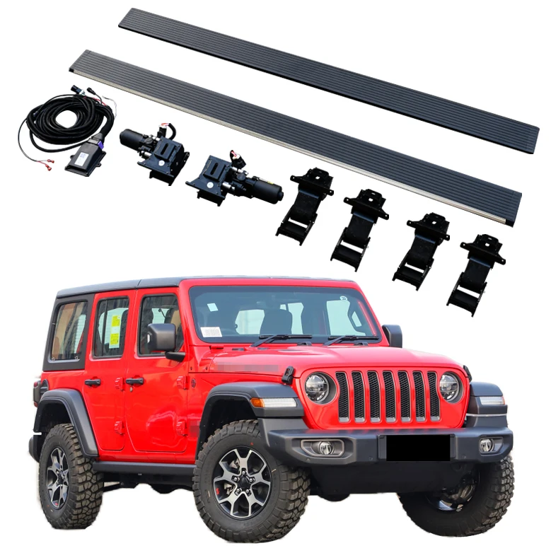 Automatic Electric Power Side Step Running Board For Jeep Wrangler Jl 4 Door  Sahara Rubicon 2018-2023 - Buy Electric Running Board For Jeep Wrangler Jl 4  Door Sahara Rubicon 2018-2023,Power Side Step,Electric