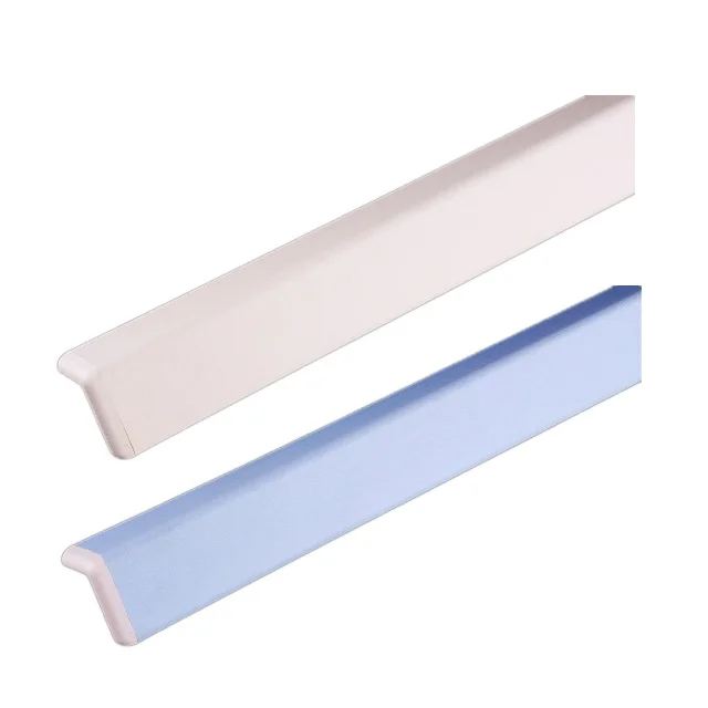 L-Shaped PVC Plastic Wall Protection Angle Corner Guard for Hospital Use