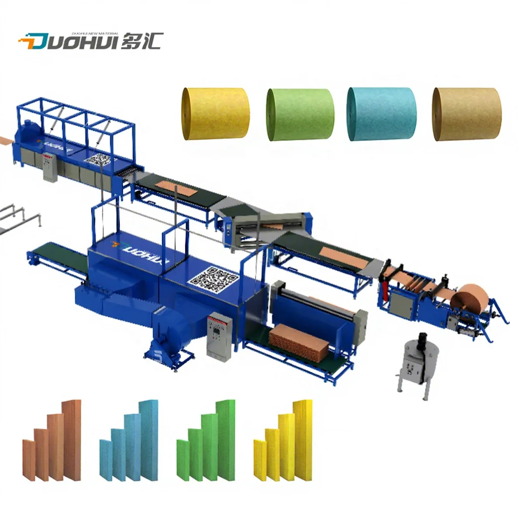 greenhouse cooling pad production line