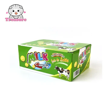 Halal Wholesale Sweet and Sour Milk Flavor Cow Tablet Press Milk Candy