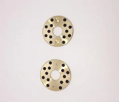 Self Lubricating High Load Bronze Graphite Machinery Spare Parts Customized OEM Brass Washer Shim Sliding Plate Copper Parts