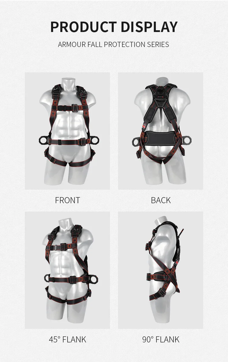 Dielectric Industrial Safety Full Body Harness Work with Positioning ...