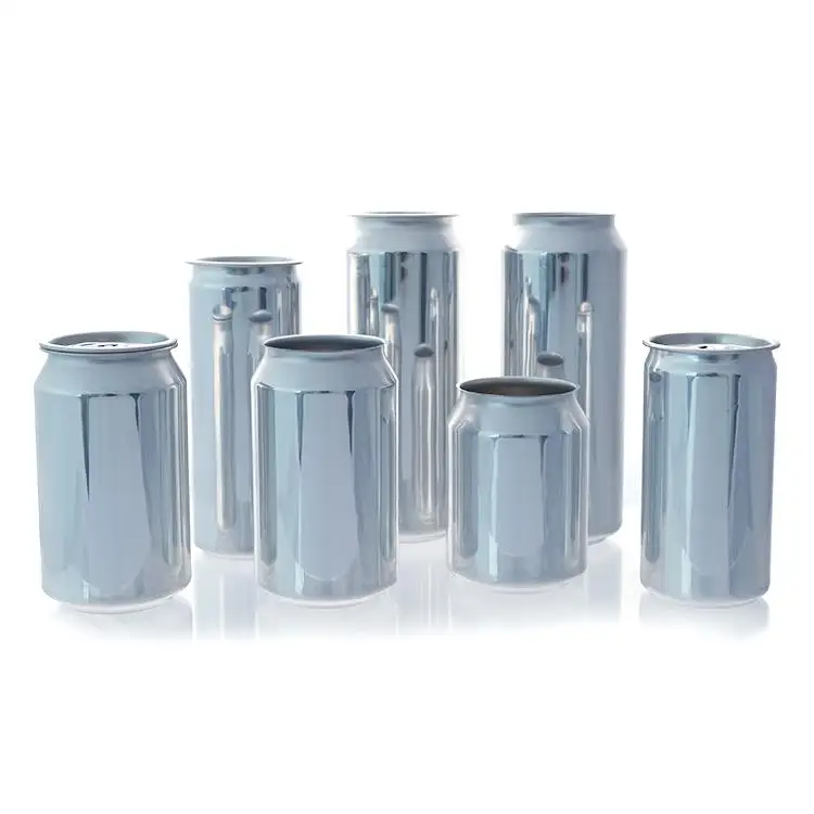 Oem Private Label 250ml 330ml 500ml 12oz Soft Drink Cans Customized Printing Aluminum Packaging Can
