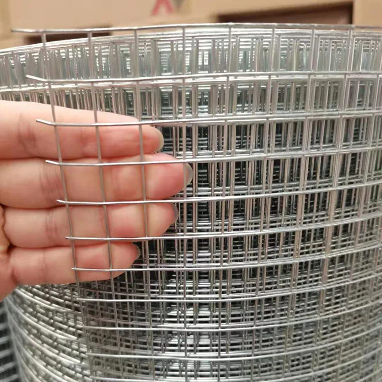 Qiangguan Direct Factory Welded Wire Mesh 1"x1" Aviary Fencing Fence Chicken Rabbit Garden Galvanised 10m