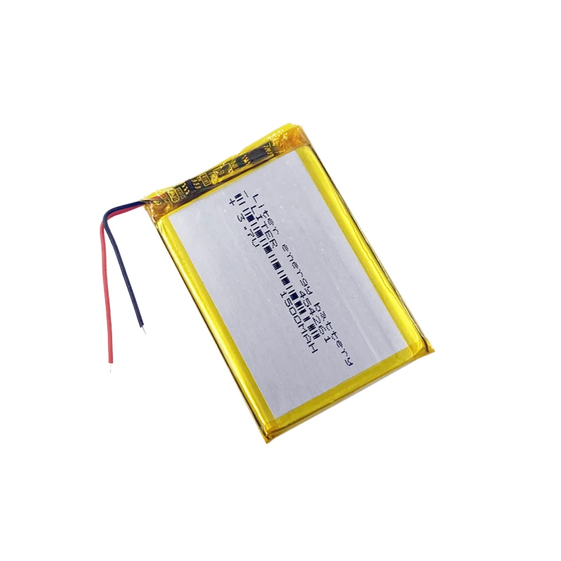 
454261 перезаряжаемый литий-полимерный аккумулятор 3,7 в, 1500 мАч, литий-полимерный аккумулятор 1 Ач 