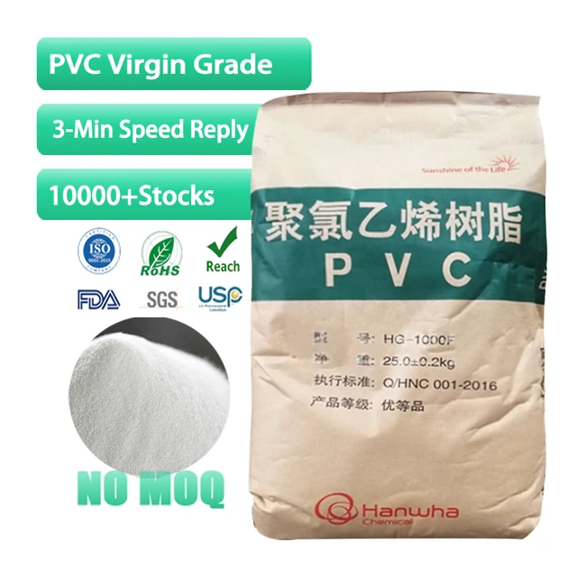 manufacturer PVC Resin Powder SG5 K67 PVC for shoes pipes