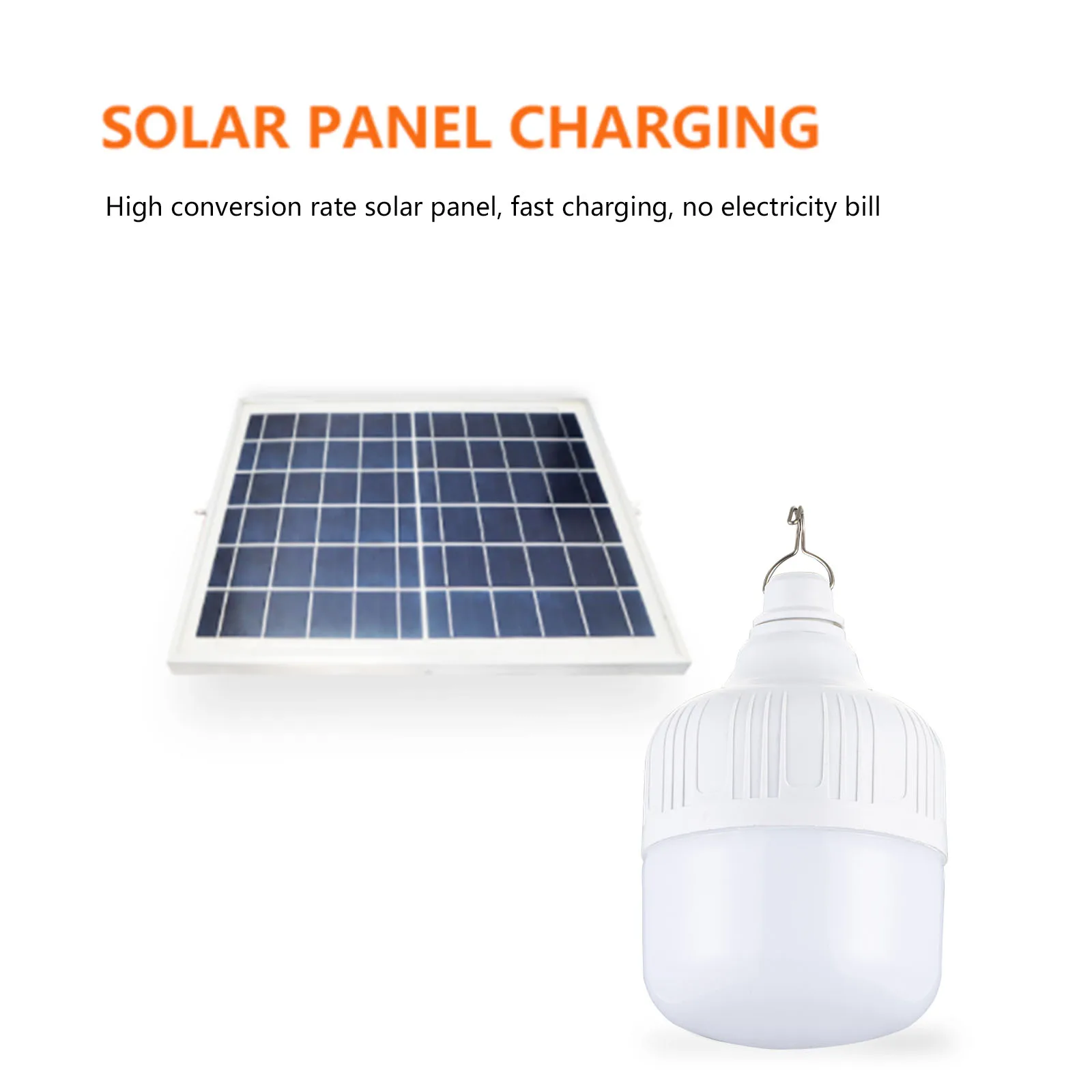 Factory Prices New Led Solar Fan Bulb Lighting 6v 60w Thunderbolt Magnum Solar Light Bulbs
