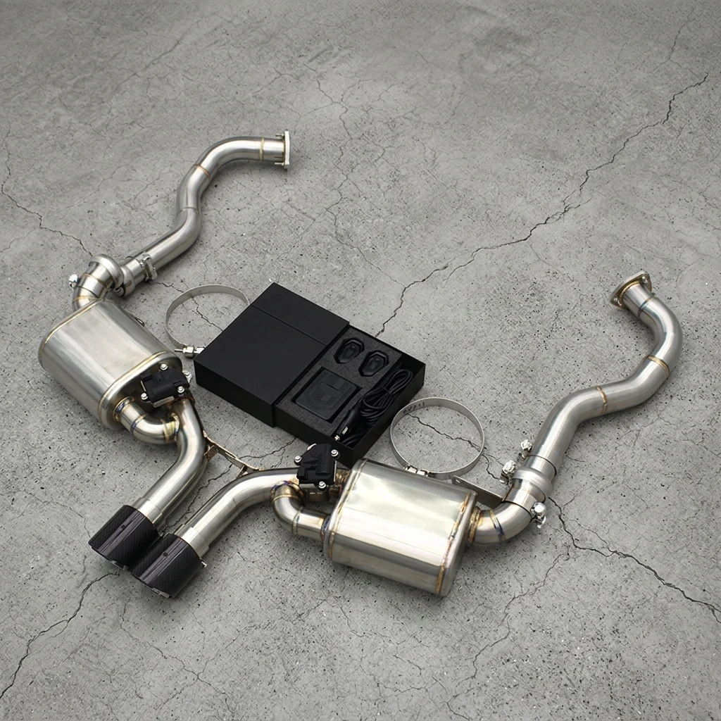 Bosak 1 Valvetronic Exhaust System For Porsche Boxster / Cayman 987 / 987.1 / 987.2 2.7 / 2.9 / 3.4