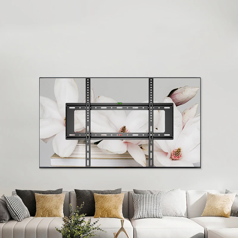KALOC Fixed TV Wall Mounts for 32-80 Inch Led Lcd Pdp Mounted Big Screen support tv pivotant Wall Mounted Tv Stand EC75