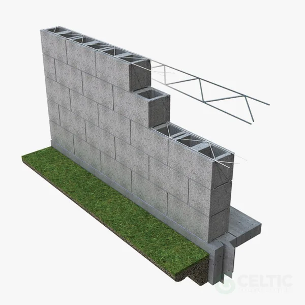 Galvanized Brick Construction Block Ladder Mesh Wall Block Ladder Mesh