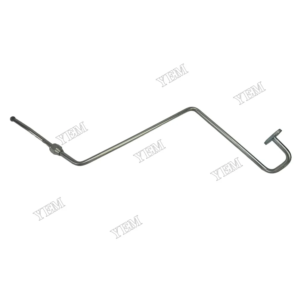 High Quality 6D105 Turbocharger Oil Inlet Tube 6137-51-7650 Genuine Parts for Komatsu