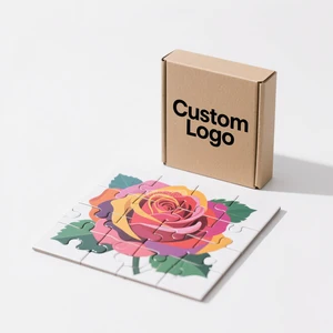 CE CPC EN71 Certificate Design 500 1000 Puzzle Piece Custom Luxury Cognition Puzzle for Kids