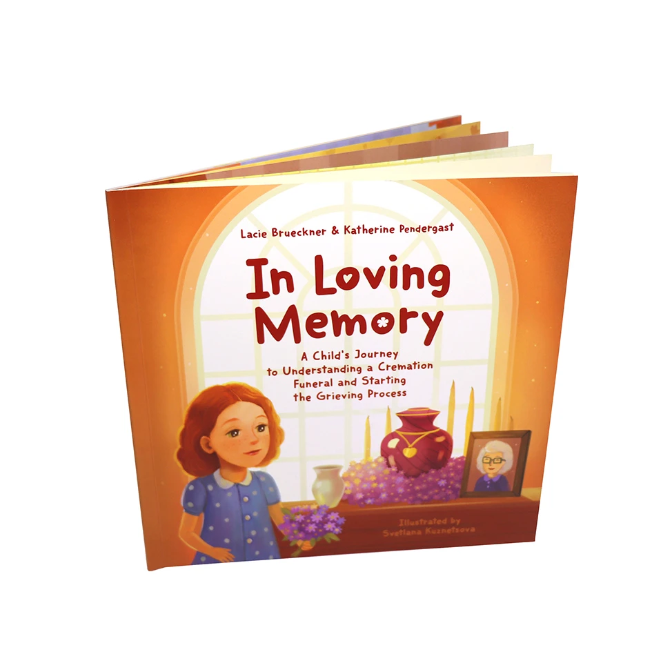 China Factory Price Custom and Print Soft Cover Paperback Children Picture Story Laminated Book Printing