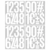 White Numbers