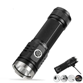 Sofirn SP33V3.0 3500lm water proof LED Flashlight USB Rechargeable Torch Light wireless logo XHP50.2 with Power Indicator