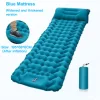 Colchón inflable azul versión ensanchada y engrosada