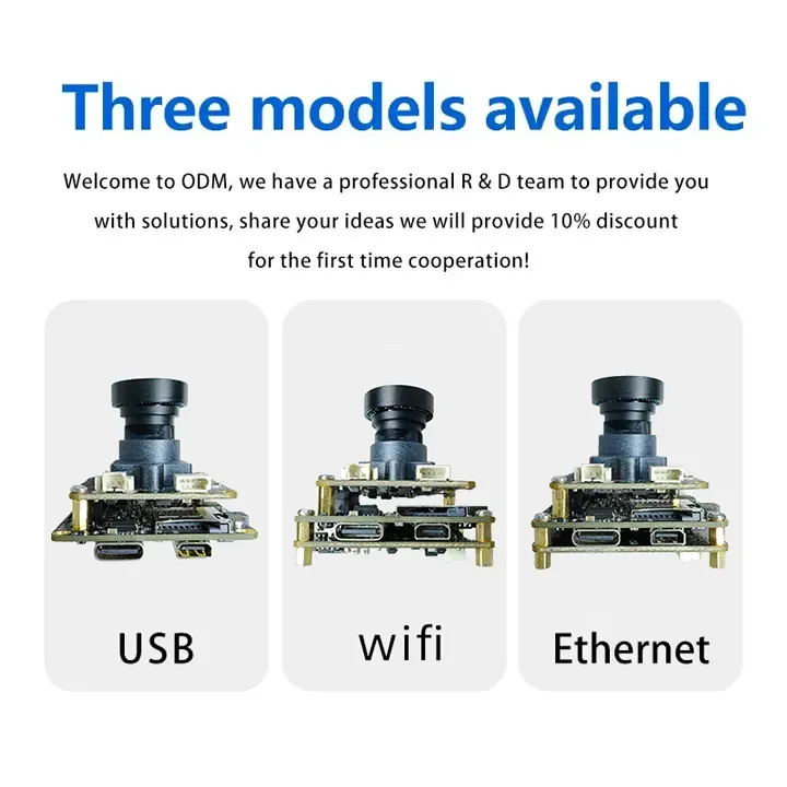 USB 4K IMX377 CMOS Sensor Zoom 12MP Camera Module with EIS FPV Document Camera Module for Drones