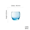 H8916 Salto bleu glace 320ml tasse courte