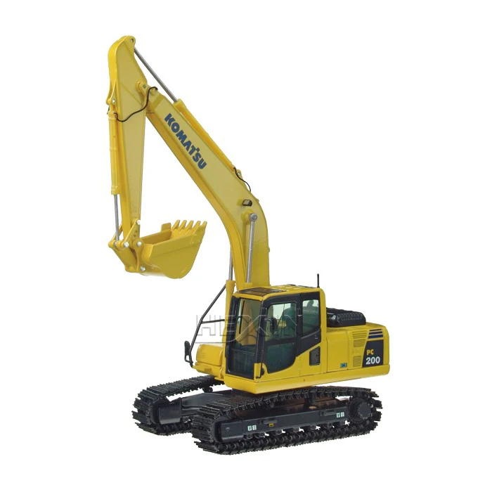 Excavator Model Komatsu PC200-10 Construction Models 1:50 Scale