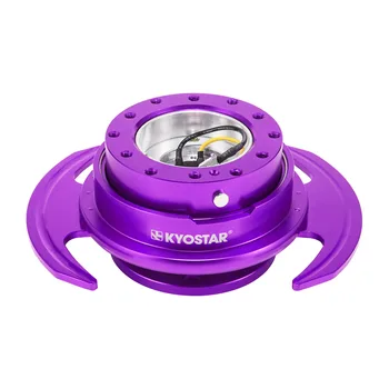 Adaptateur Universel De Moyeu à Dégagement Rapide Pour Volant, Boule De Boulon A 6 Trous Kit De Patron A Clipser Noir 88680057