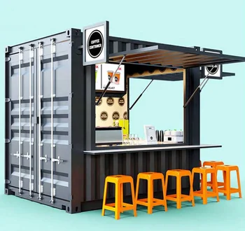 10ft Mini Pop-up Shop Container Coffee Shop/bar/fast-food Restaurant ...