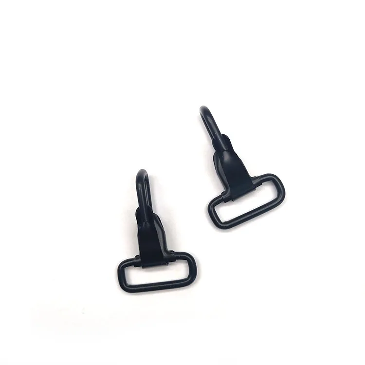 Wholesale High Quality Black Carabiner Hook for Bag/Lanyards /Pet Snap Hook Clips