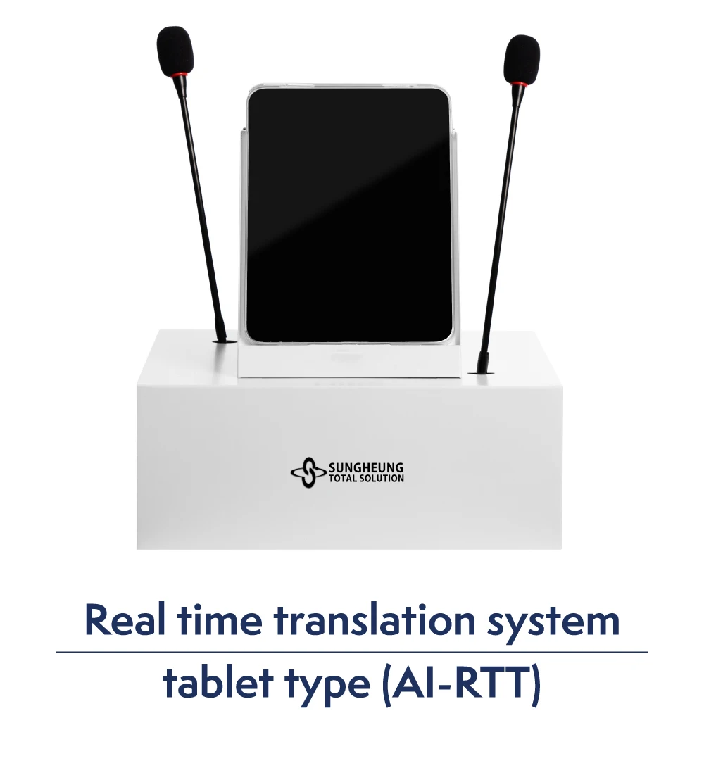 Tablet Type Real Time Translation System Translator Double Screen Hotel 