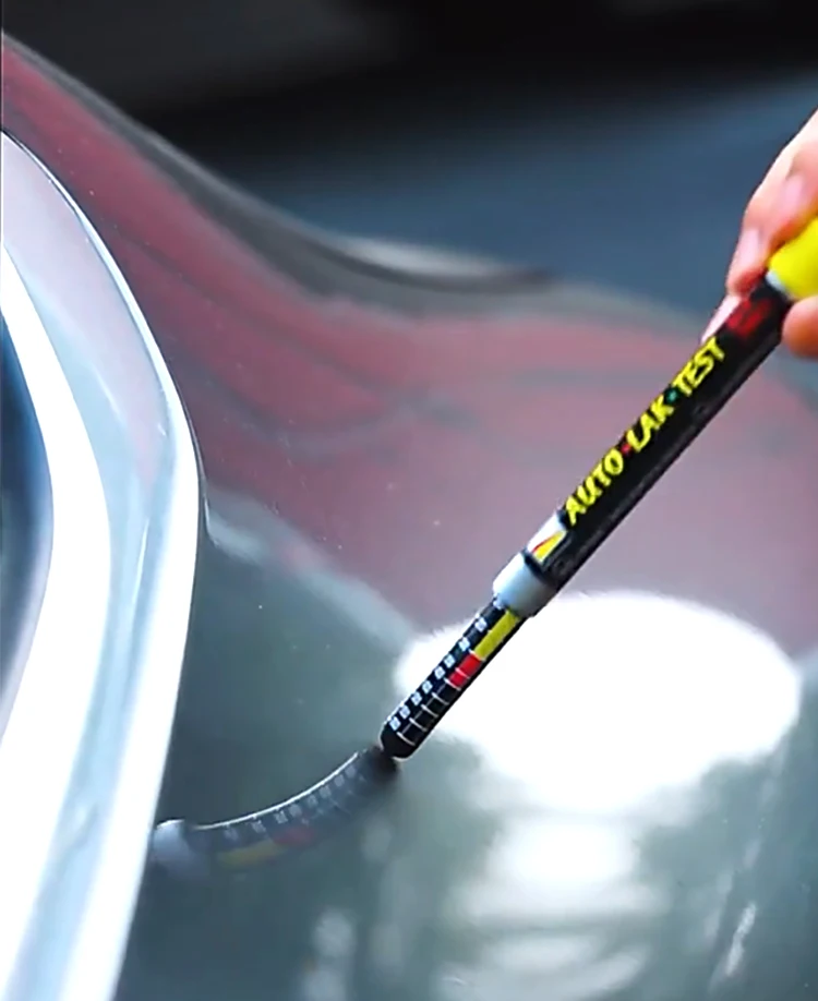 Car Paint Thickness Tester Meter Gauge Crash Check Test Lacquer Tester