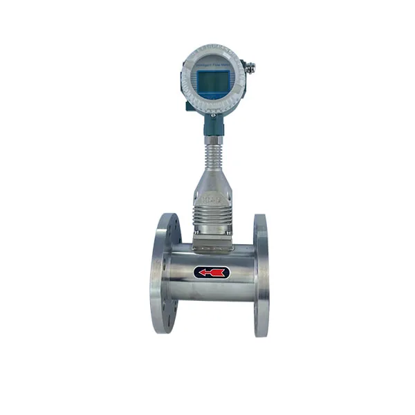 low price 4-20ma output chlorine gas flow meter air compressor vortex flowmeter