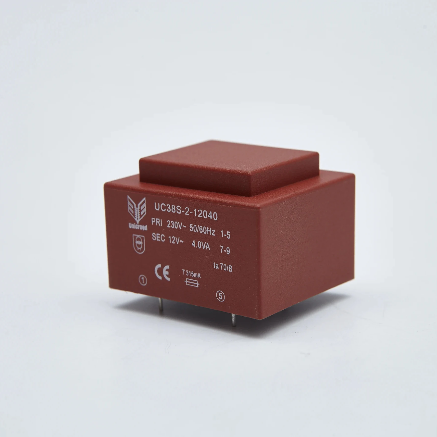 For Certified Custom 12V PCB Mounted Encapsulated Power Transformer 110V/220V/240V Input Voltage