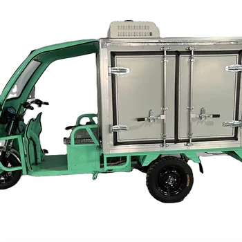 Changli electric tricycle refrigerated truck food refrigerated delivery