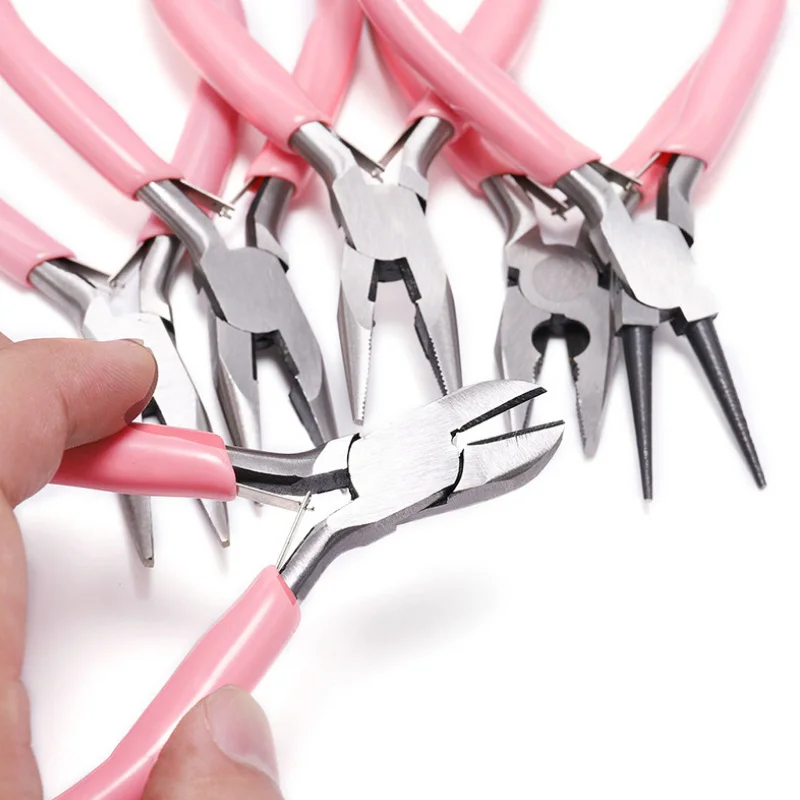 Jewelry Making Tools DIY Round Nose Pliers Cutting Pliers