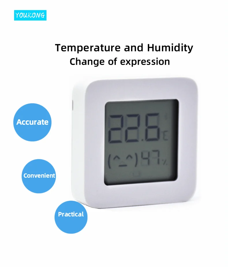 Xiaomi Bluetooth Temperature And Humidity Meter 2 High Precision Sensor