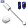 Double-ended thickened magnet gray handle 04#