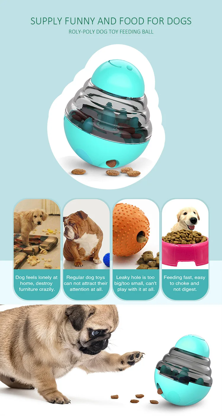 Training Lines > Interactive Play > Roly Poly Egg Treat Dispenser for Dogs