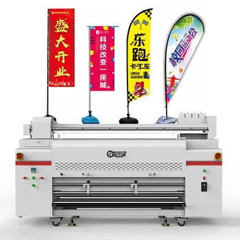 Hot Sale LETOP 1.3M Width 2 Printheads Soft Sign Inkjet Sublimation Machine For Printing Digital Direct Flag Printer Bar