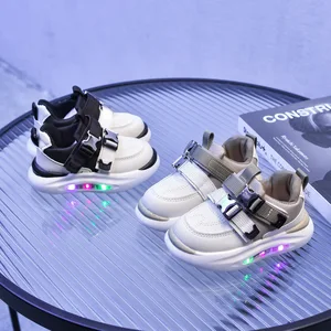 High Quality Kid Sneaker Spring and Autumn Korean Boys Soft Bottom Casual Sports Shoes for Kids