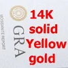 14K yellow gold