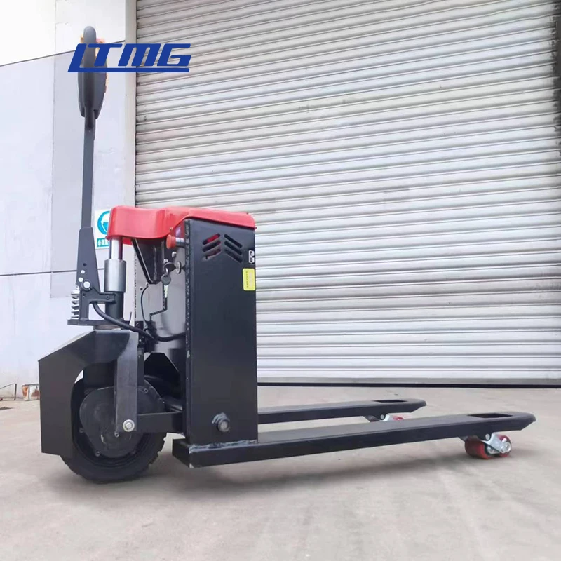 LTMG Warehouse Equipment Automatic Stacker 2 Ton 3 Ton Electric Off- Road Pallet Truck for Sale